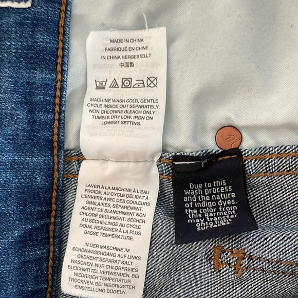 Women’s Madewell Distressed 9 inch High Rise Skinny Jeans size 28T - Picture 6 of 11